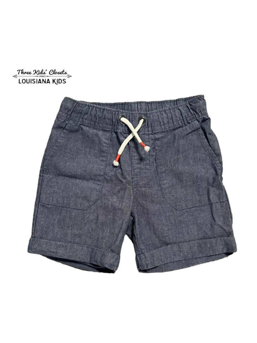 Cat & Jack 2T Chambray Pull-On Shorts
